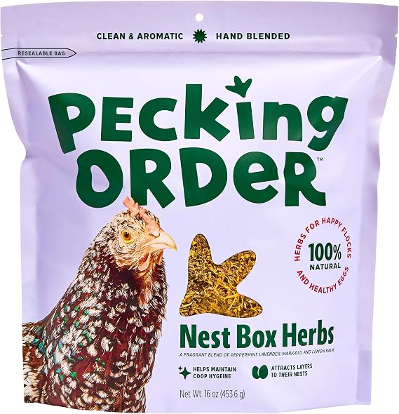 Nest Box Herbs for Chicken Coop Nesting Boxes - 1 LB