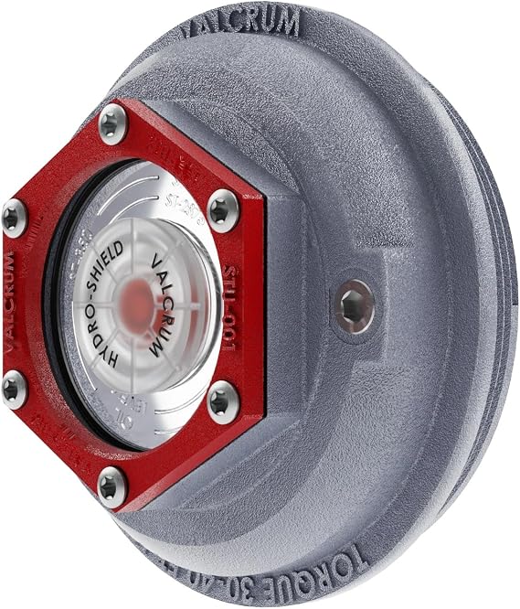 Hydro-Shield Waterproof Aluminum Oil Bath or Grease Cap for Dexter 9K-15K Axles 4" Thread Diameter HS-400D