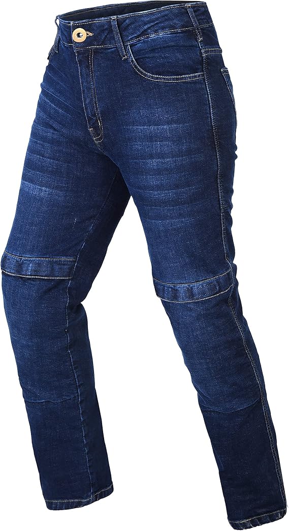 Motorcycle Jeans for Men with Aramid Cargo Work Motocross Denim Biker Riding Jeans