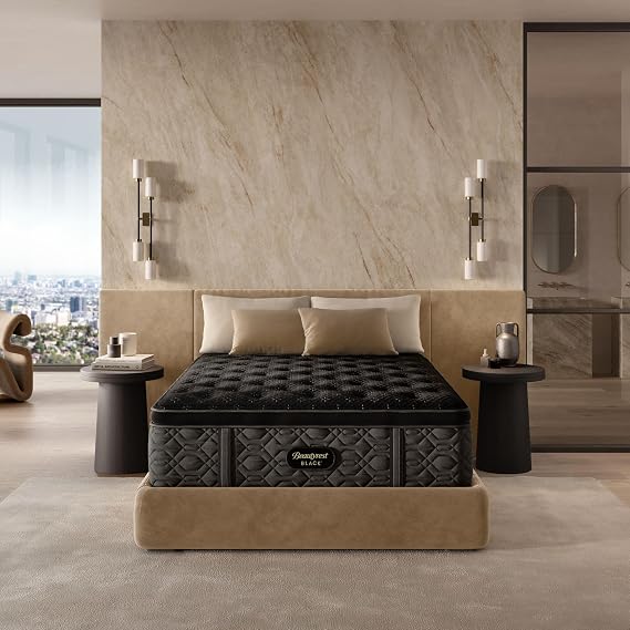 Beautyrest Black Series Three 16.75" Plush Pillow Top Queen Mattress