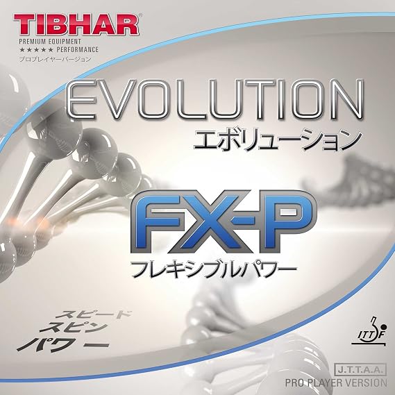 Tibhar Evolution FX-P Table Tennis Rubber