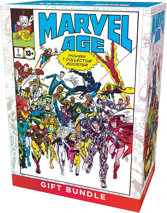Magic: The Gathering | Marvel Süper Kahramanlar - Paket: Hediye Sürümü (1 Toplayıcı Güçlendirici, 9 Oyun Güçlendirici, 30 Arazi, 1 Alt-Art Kart + Özel Aksesuarlarla Deluxe Paket)