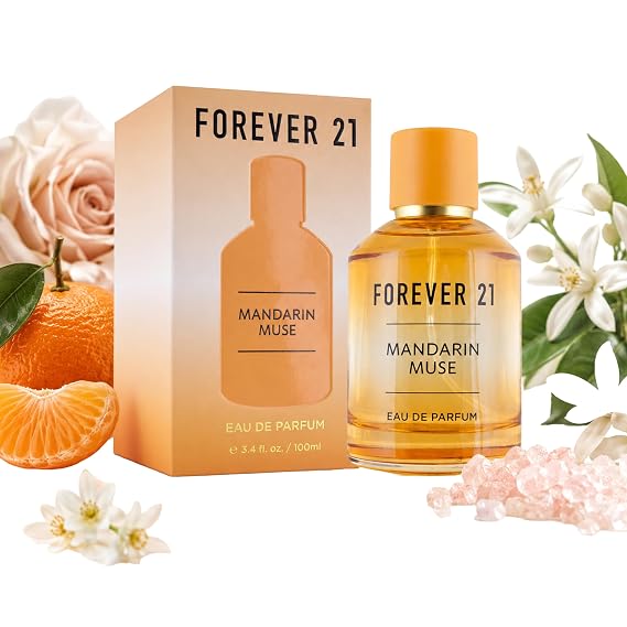 Forever 21 Mandarin Muse Eau de Parfum for Women, 3.4 fl oz