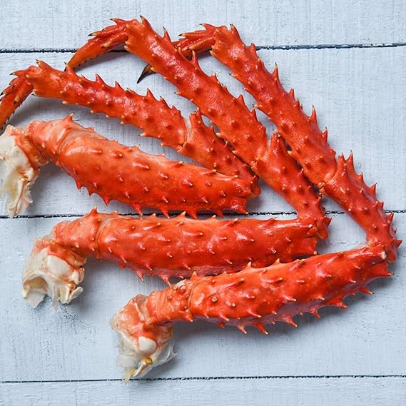 Today Gourmet Foods of NC Alaskan King Crab: Super Colossal Red King Crab Legs (4 Pounds)