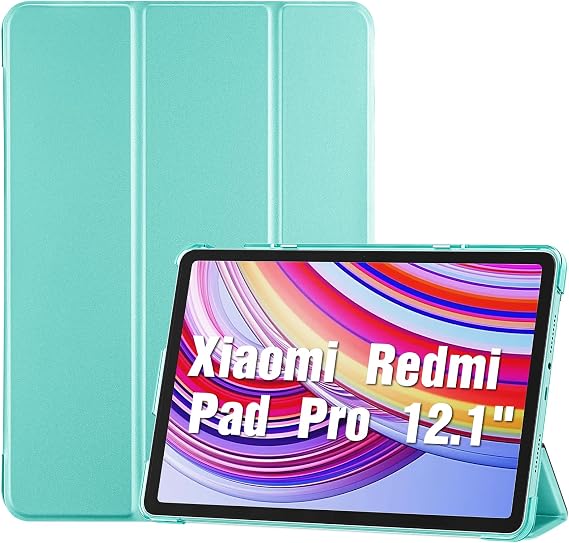 ProCase Cover for Xiaomi Redmi Pad Pro 12.1", Slim Stand Hard Back Shell Smart Cover for Xiaomi Redmi Pad Pro 12.1" -Mint