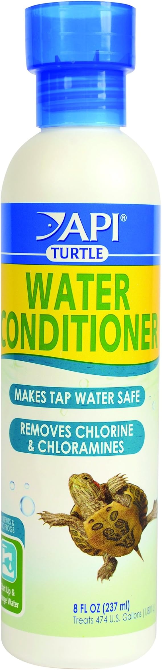 API TURTLE WATER CONDITIONER Water Conditioner 8 oz/ 237 ml