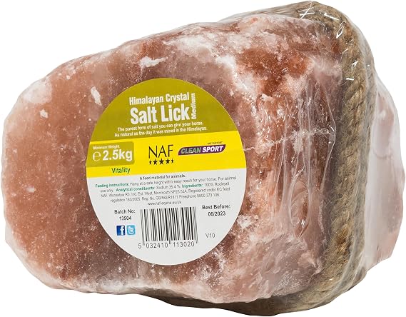 NAF Himalyan Rock Salt Lick Medium Clear