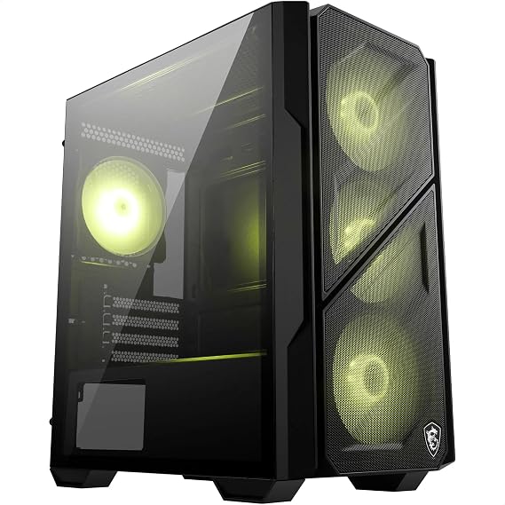 Msi Mag Forge M110r Airflow Temperlİ Cam 3x120mm 1x120mm Argb Fan Matx Gamİng Bİlgİsayar Kasasi
