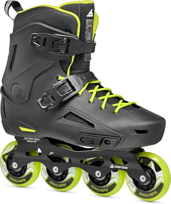 Rollerblade Lightning Men's Urban Inline Skates Black/Lime