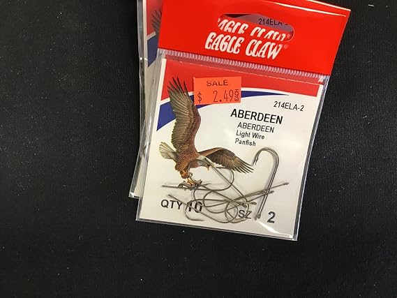Eagle Claw 214ELA-2 Classic Hooks, Bronze