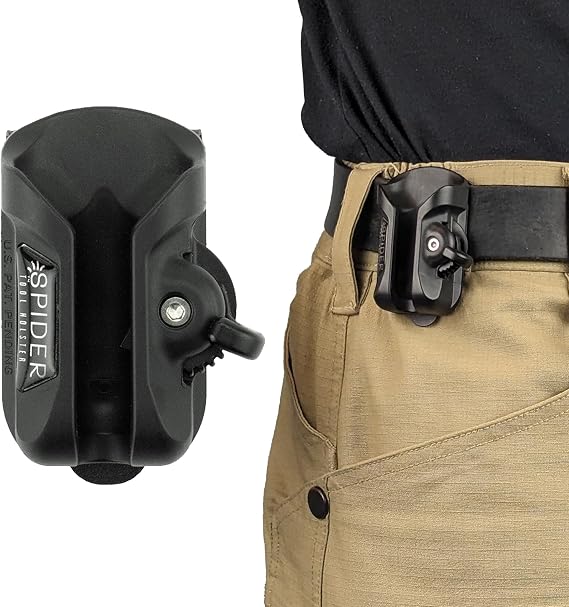 Spider Tool Holster, Self-Locking Quick-Draw Universal Tool Holder