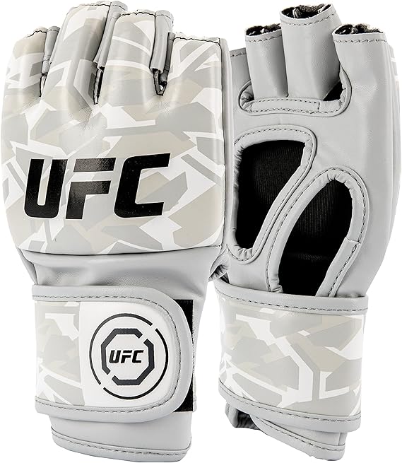 UFC MMA Gloves | Training Gloves for Sparring, Grappling, Mitts & Punching Bag | Beginner to Intermediate | Secure Fit for Men & Women