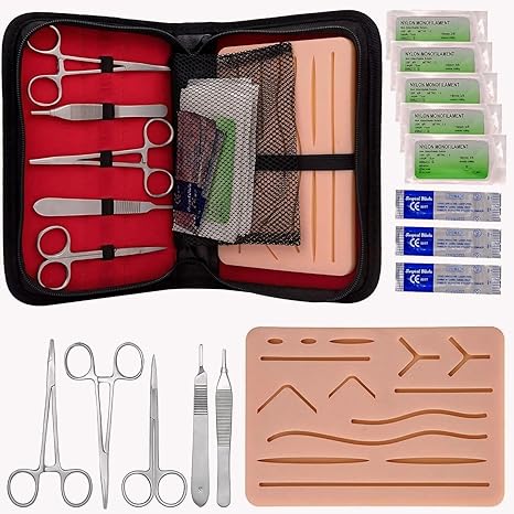 21-Piece Precision Stitching Kit with High-Quality Practice Materials