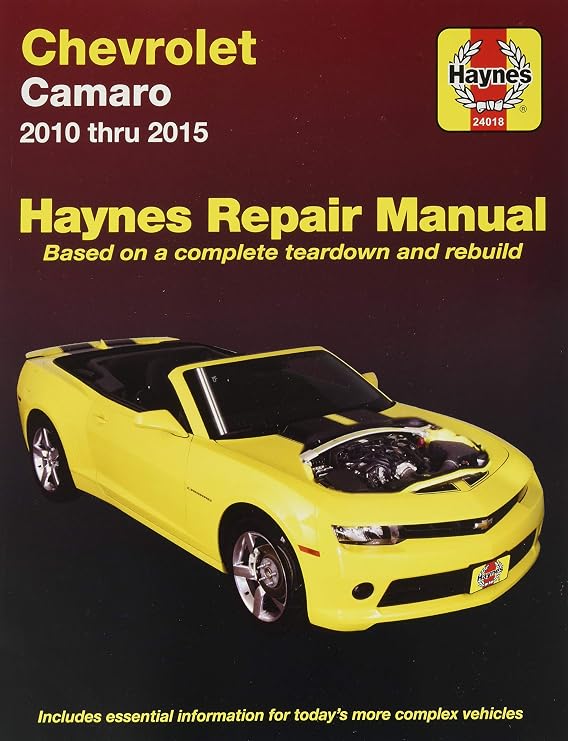 Haynes Chevrolet Camaro,#39;10-'15