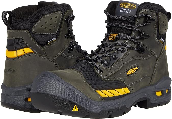 KEEN Men's Utility, Troy 6 inch CT Waterproof Boot