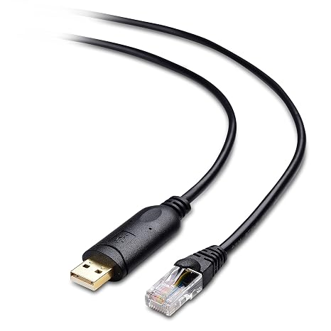Cable Matters USB to RJ45 Console Cable with FTDI Chipset, 6ft