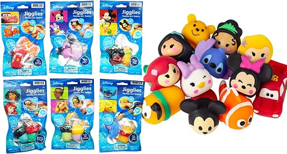 JA-RU Mochi Squishys Toys Mini Squishies Disney Squishies 7826-6