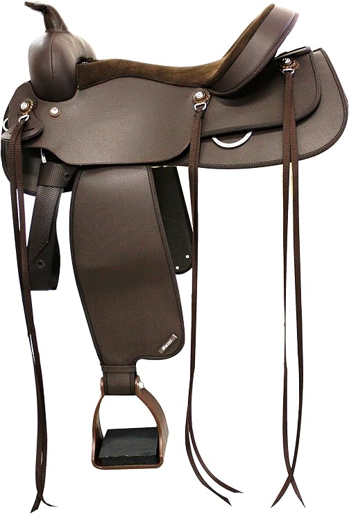 Wintec Western Trail Saddle 14In Brown