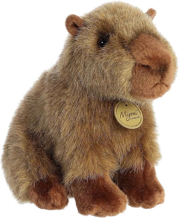 Aurora Miyoni 10" Capybara Realistic Stuffed Animal