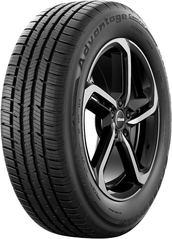 BFGoodrich Advantage Control All-Season Tire for Cars and Crossovers, 225/55R18 98H