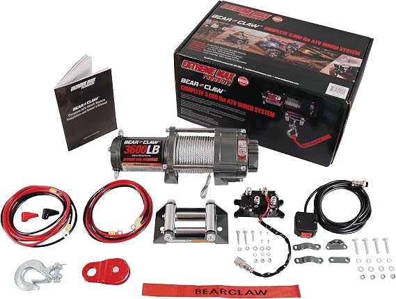 Extreme Max 5600.3075 Bear Claw ATV Winch - 3600 lbs.