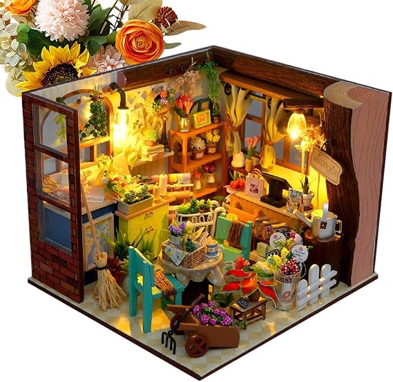 DIY Miniature House Kit Diorama Model Craft Set