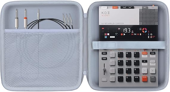 Lebakort Storage Case Compatible with Teenage Engineering EP133 K.O. II Sampler Drum Machine Sequencer