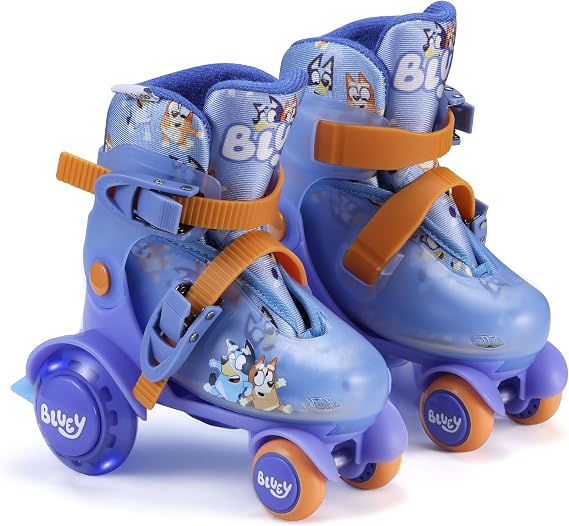 Trainer Skates for Kids, Light Up LED Wheels, Adjustable