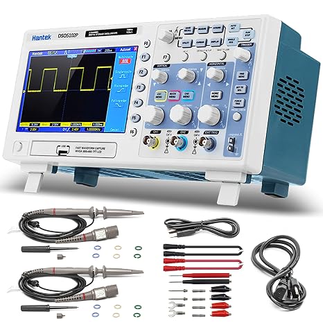 Hantek DSO5102P Digital Storage Oscilloscope USB 100MHz 1GSa/s 40K2 channel2CH