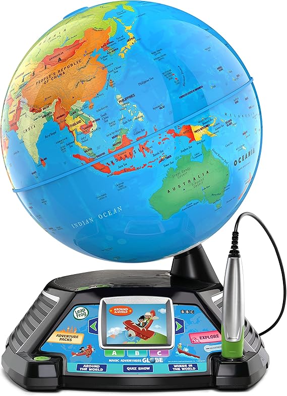 Leapfrog Magic Adventures Globe, English