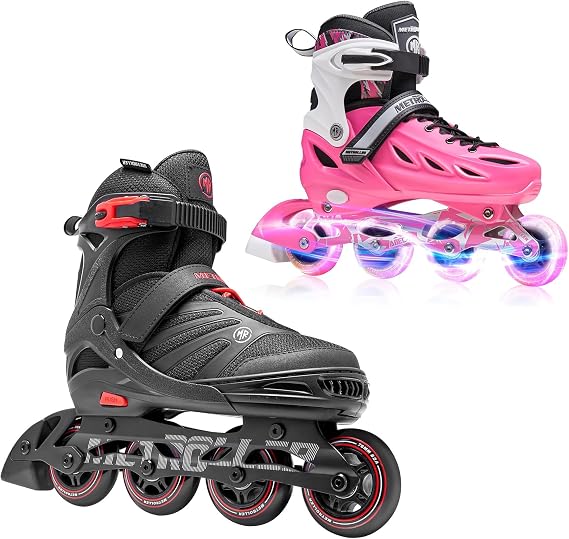 METROLLER Inline Skates for Girls and Boys, Women, Men