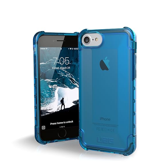 URBAN ARMOR GEAR [UAG] iPhone 8/iPhone 7/iPhone 6s [4.7-inch Screen] Plyo Feather-Light Rugged [Glacier] Military Drop Tested iPhone Case