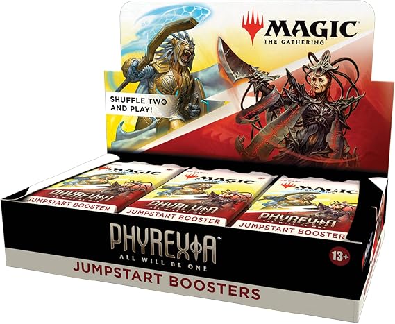 Magic: The Gathering Phyrexia: All Will Be One Jumpstart Booster Box | 18 Packs (360 Magic Cards)