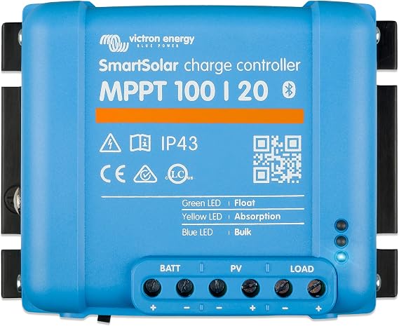 Victron Energy SmartSolar MPPT Solar Charge Controller 100V, 20A, 48V