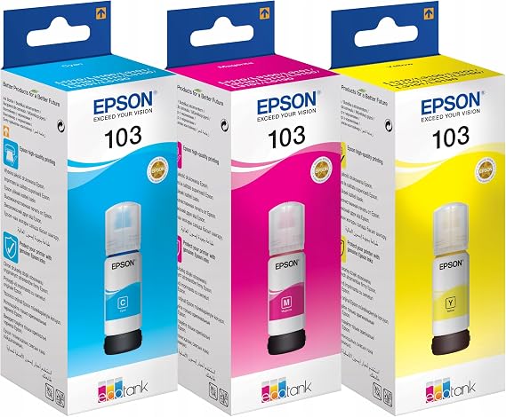 EPSON-103 Mavi Mürekkep Kartuş 70ml