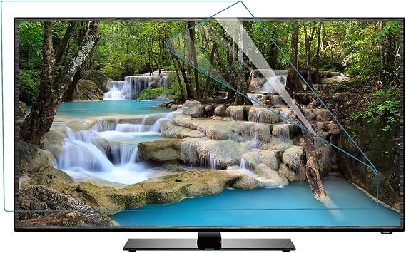 Tv Screen Protector for 39-42 Inch, Anti Blue Light Anti Scratch Anti Fingerprint Film, Radiation Protection Relieve Eye Fatigue,Matte-39in(863X485) mm