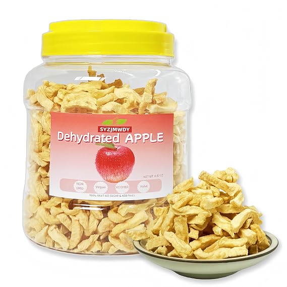 Dried Fuji Apple strips Pure Real Fruit, No Sugar Added - 8.82oz