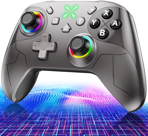 Switch 2 コントローラー2026新モデル｜ダブルホール機能｜1/2代对応スイッチコントローラー 無線 1000mAh大容量