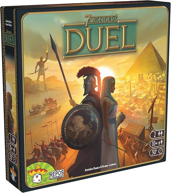 Asmodee – 7 Wonders Duel – Strategic 2 Player Card Game