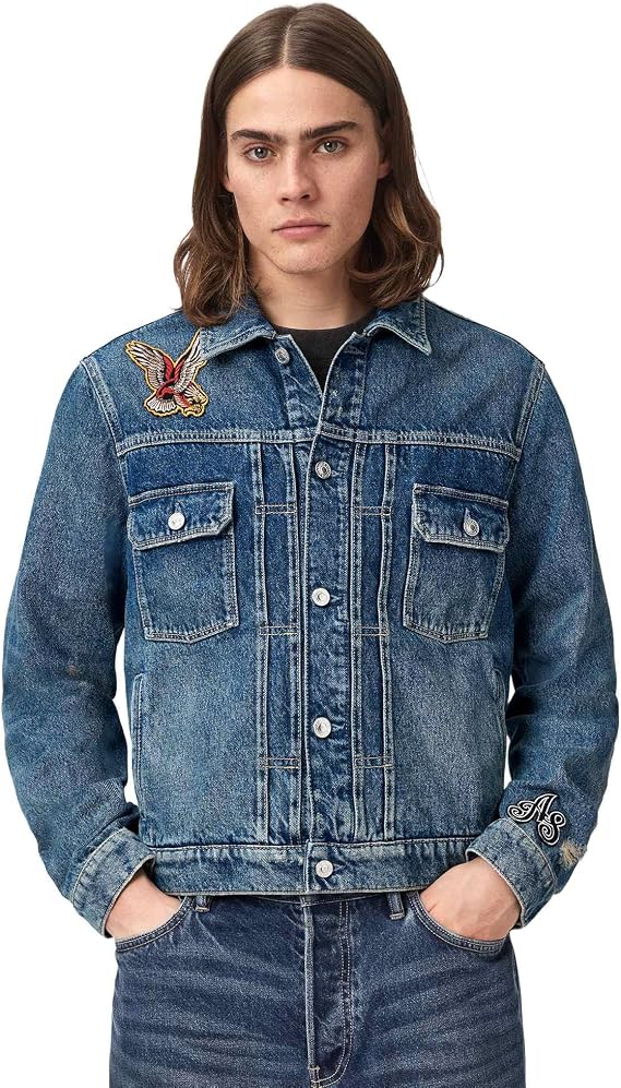 AllSaints Men's Exile Patch Jacket