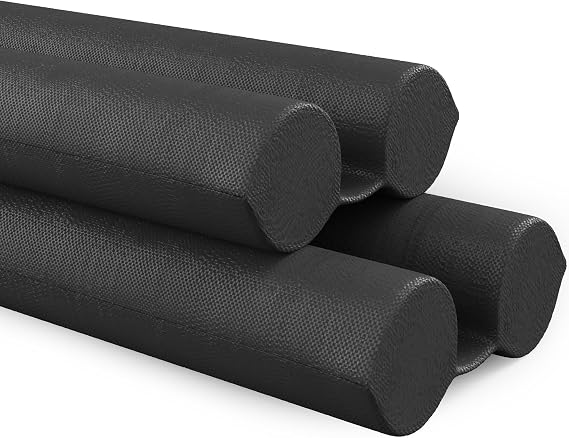 Everlasting Comfort 2 Sided Under Door Draft Stopper for Bottom of Doors - Quick Install, Keeps Heat In & Cold Air Out - Sound Proofing Foam Strip Gap Filler, Noise Blocker for Interior -Fits 30"-36"W