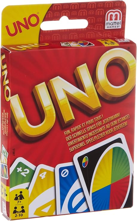 Mattel 51967 0 Uno Card Game