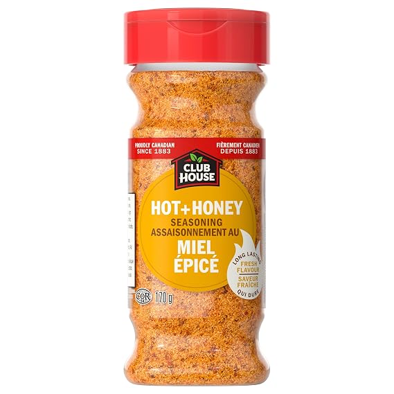 Club House Hot + Honey Seasoning, 170g/6 oz.