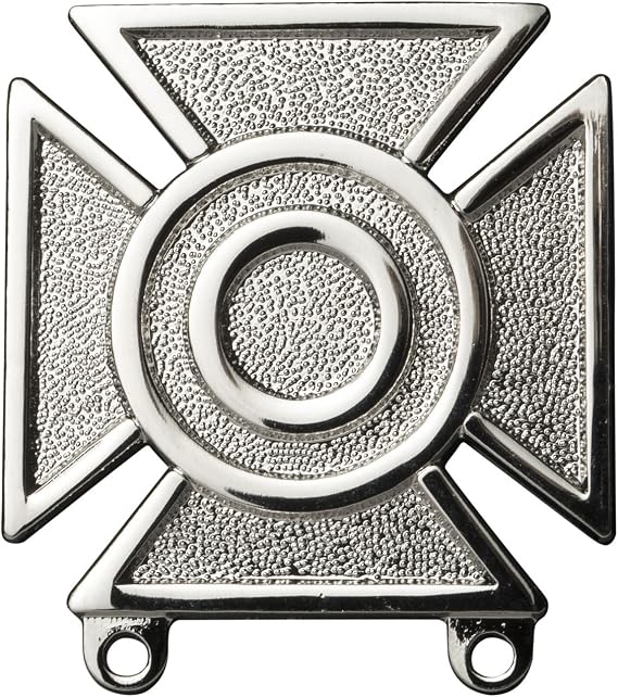Marlow White Sharpshooter Badge, Fullsize, US Army