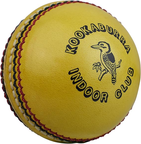 Kookaburra Indoor Yellow Club Ball, Indoor (114g), yeollow