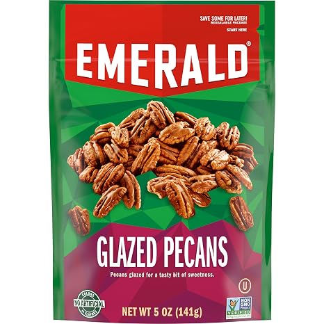 Emerald Nuts Glazed Pecans, 5 Ounce