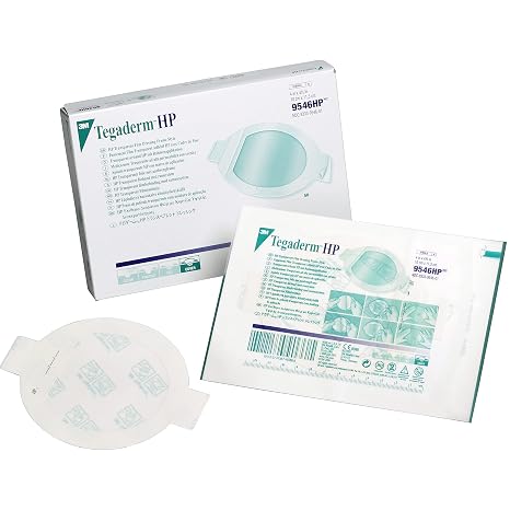 3MTM TegadermTM HP Transparent Film Dressing Frame Style, 9546HP, 4 in x 4-1/2 in (10 cm x 11.5 cm), 50/ct 4ct/Case