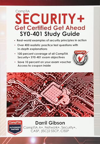 Comptia Security+: Get Certified Get Ahead