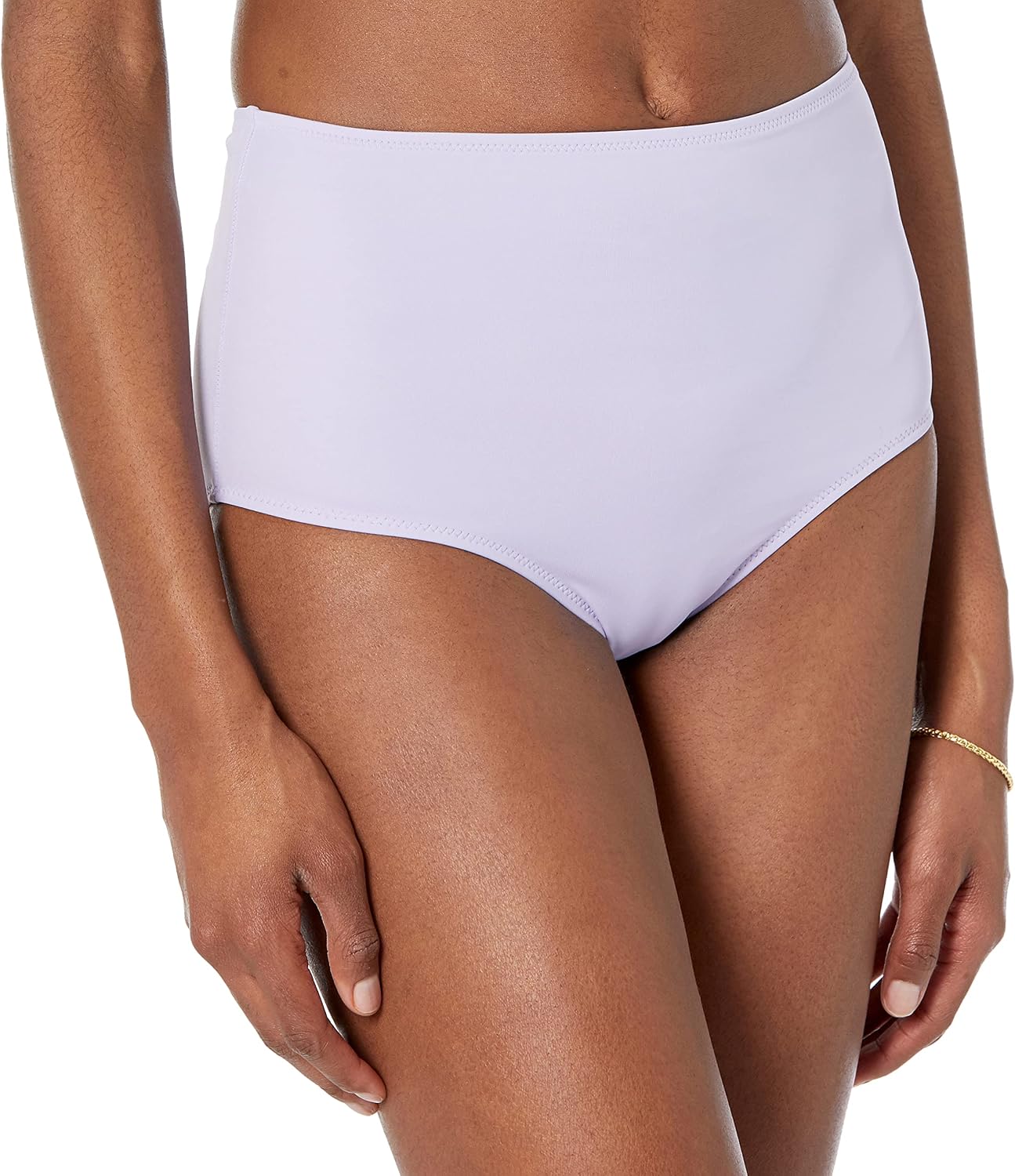 Amazon Essentials Womens High Waist Swim Bottom Available in Plus Size