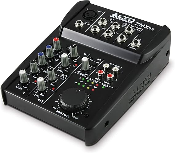 ALTO PROFESSIONAL ZMX52 - 5 Kanal Mikro Ses Mikseri